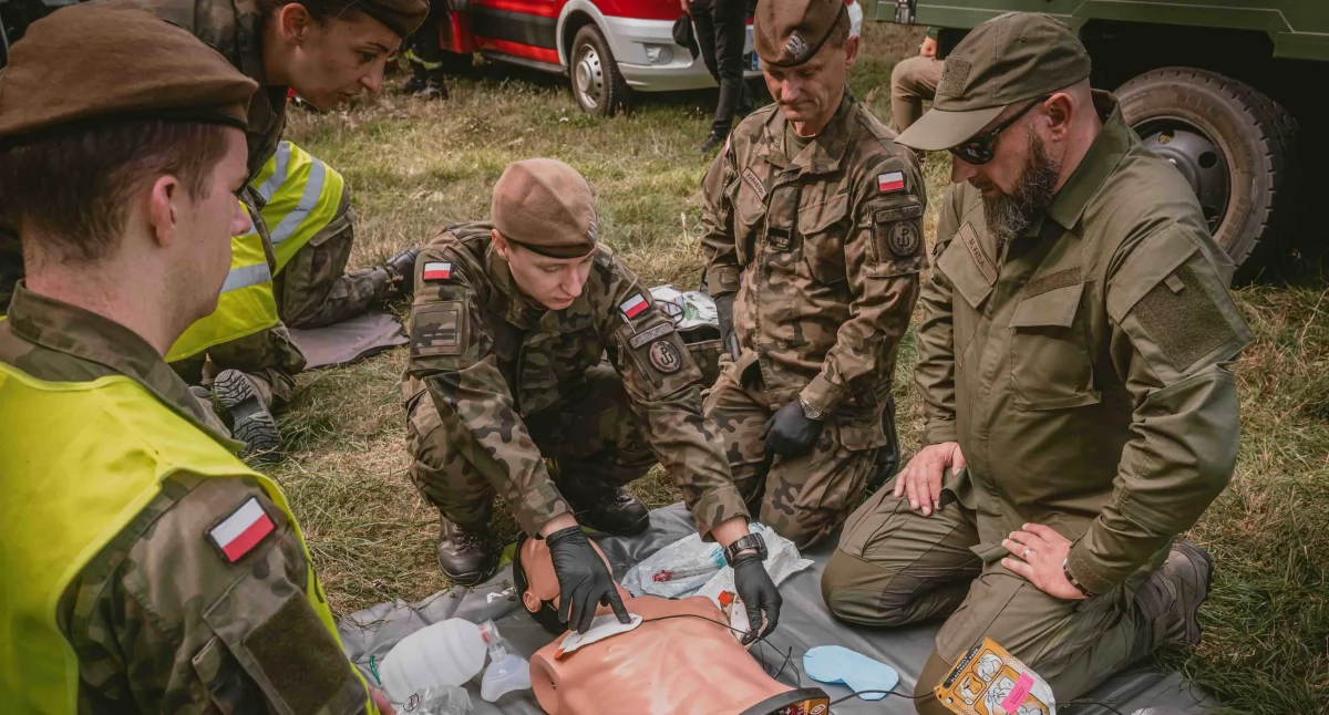 „Ulisses 2024” w Dęblinie: Wspólne ćwiczenia terytorialsów, strażaków i policji