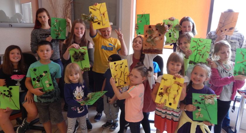 W bibliotece zawsze gwarno i wesoło 