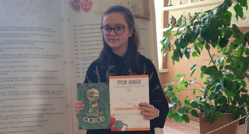Michalina laureatką ogólnopolskiego konkursu matematycznego 