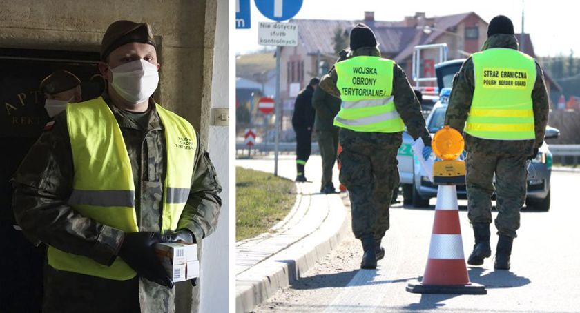Terytorialsi w walce z koronawirusem 