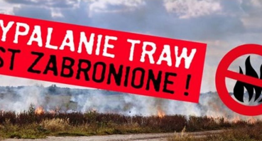 Za wypalanie traw grozi nawet 10 lat pozbawienia wolności 