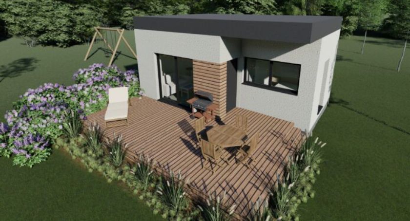Konstrukcja szkieletowa budynku 33,9m2 na aukcji WOŚP