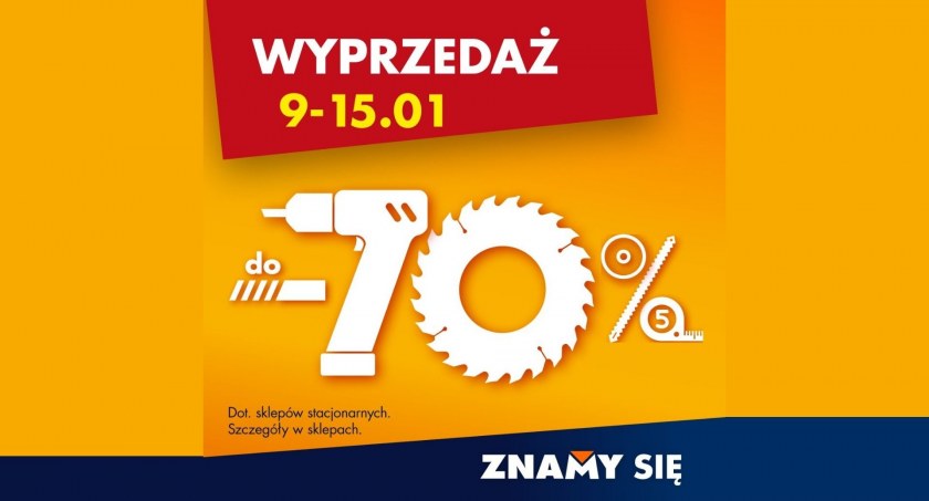 Tydzień wyprzedaży w Bricoman Jaworzno