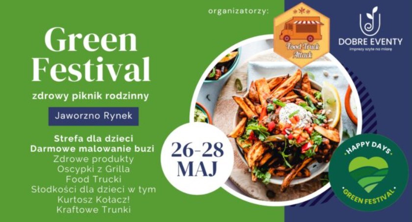 Zdrowy piknik rodzinny - Green Festival na rynku w Jaworznie