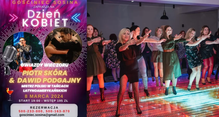 Gościniec Sosina zaprasza na Dzień Kobiet