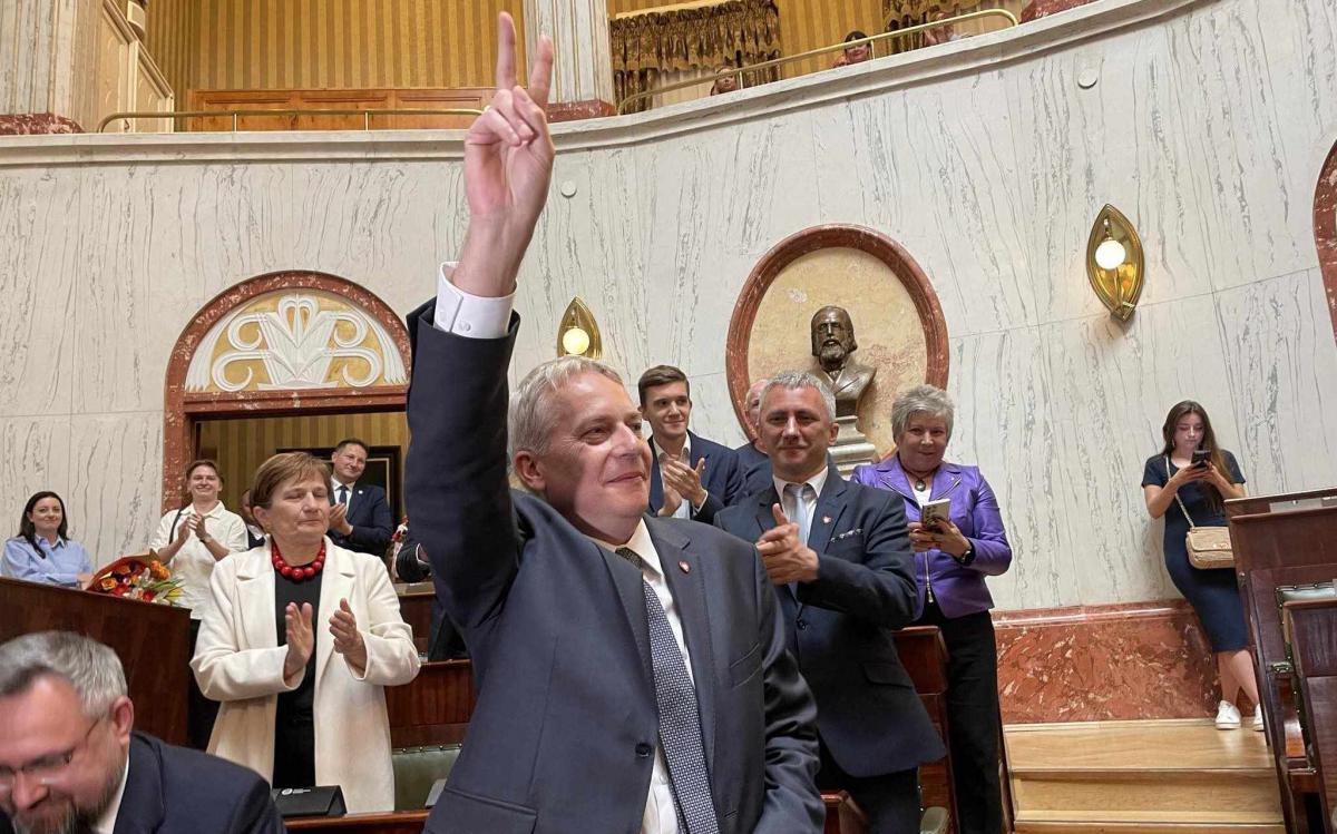 Wojciech Saługa marszałkiem województwa śląskiego