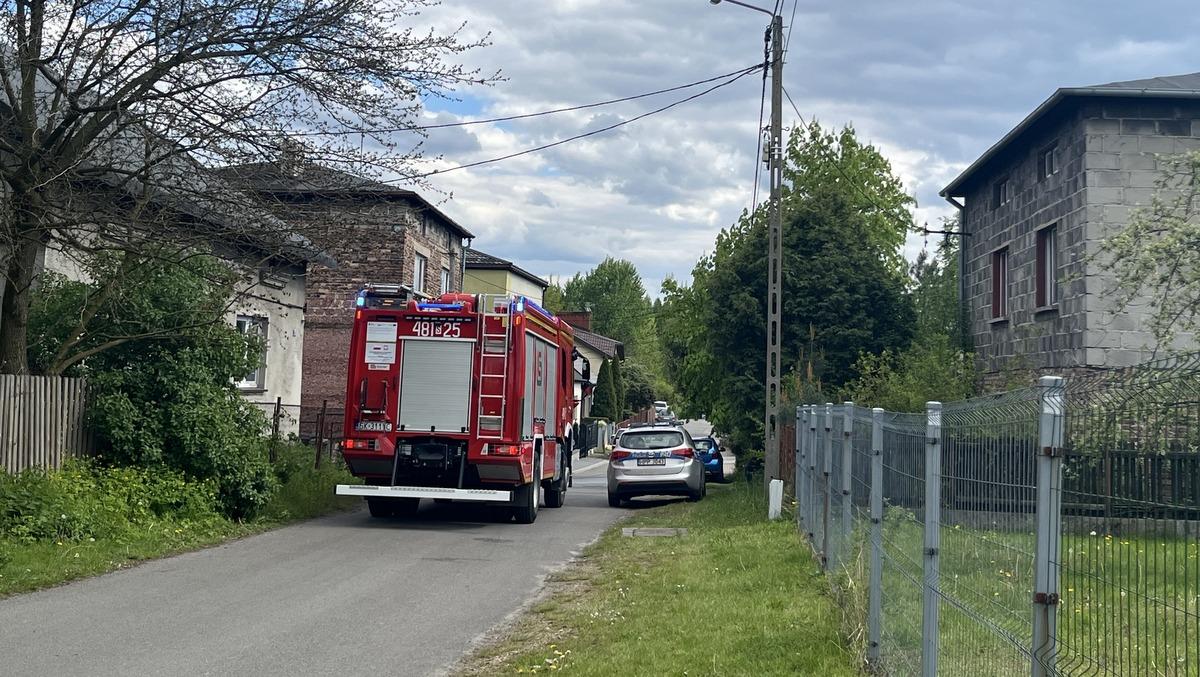 Pożar budynku na ulicy Traugutta