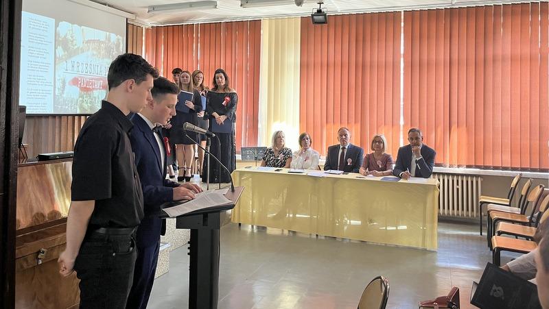 Obchody 3 maja w ZSP nr 3 oraz podpisanie umowy z Politechniką Śląską i firmą Enitec