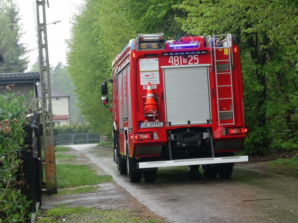 Zalana piwnica na ul. Bartniczej
