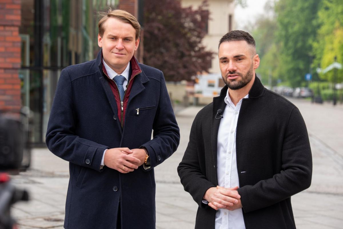 Łukasz Litewka zachęca do głosowania na Michała Kirkera