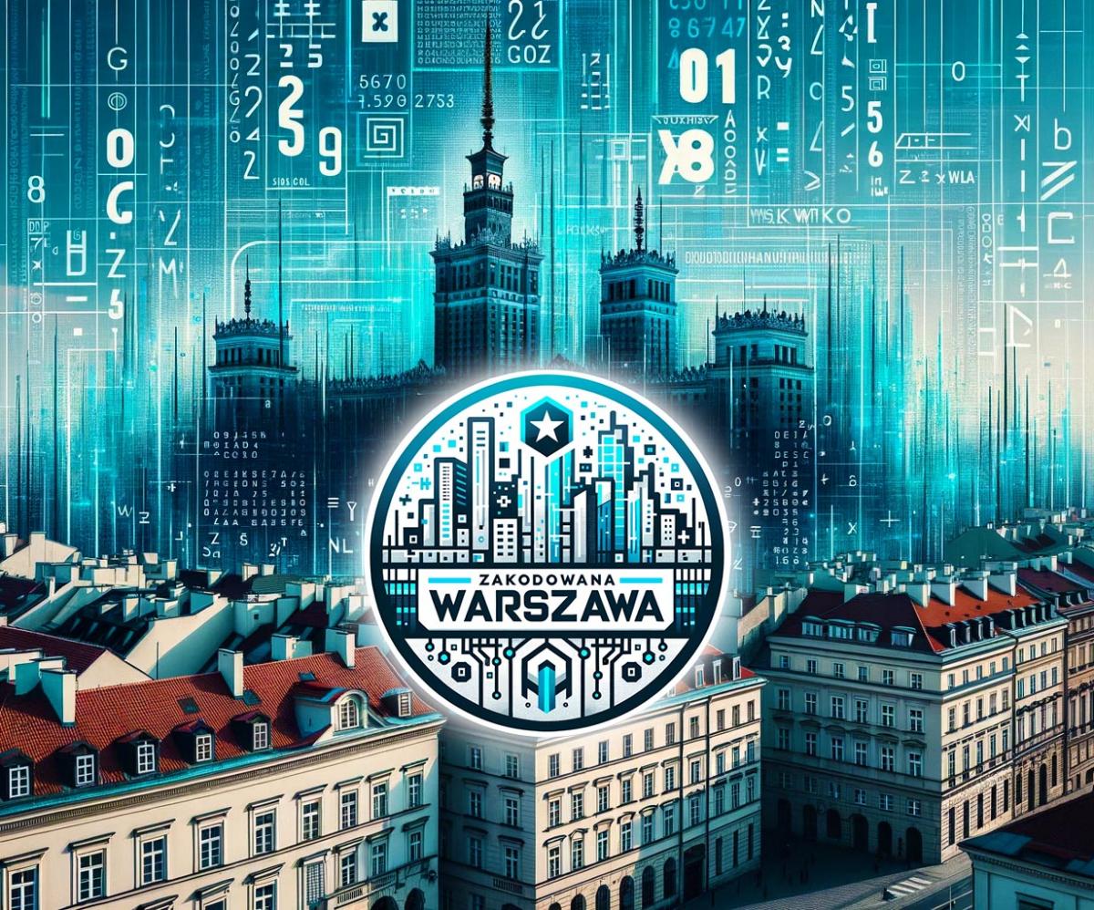 Gra miejska Zakodowana Warszawa - świat zagadek i łamigłówek