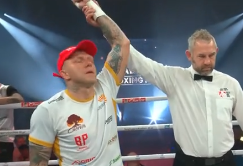 Przemysław Gorgoń i Bartłomiej Przybyła wygrywają swoje walki na gali Białystok Boxing Night