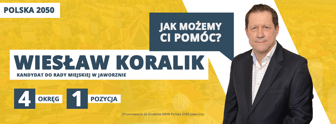 Wiesław Koralik startuje z list Polska 2050