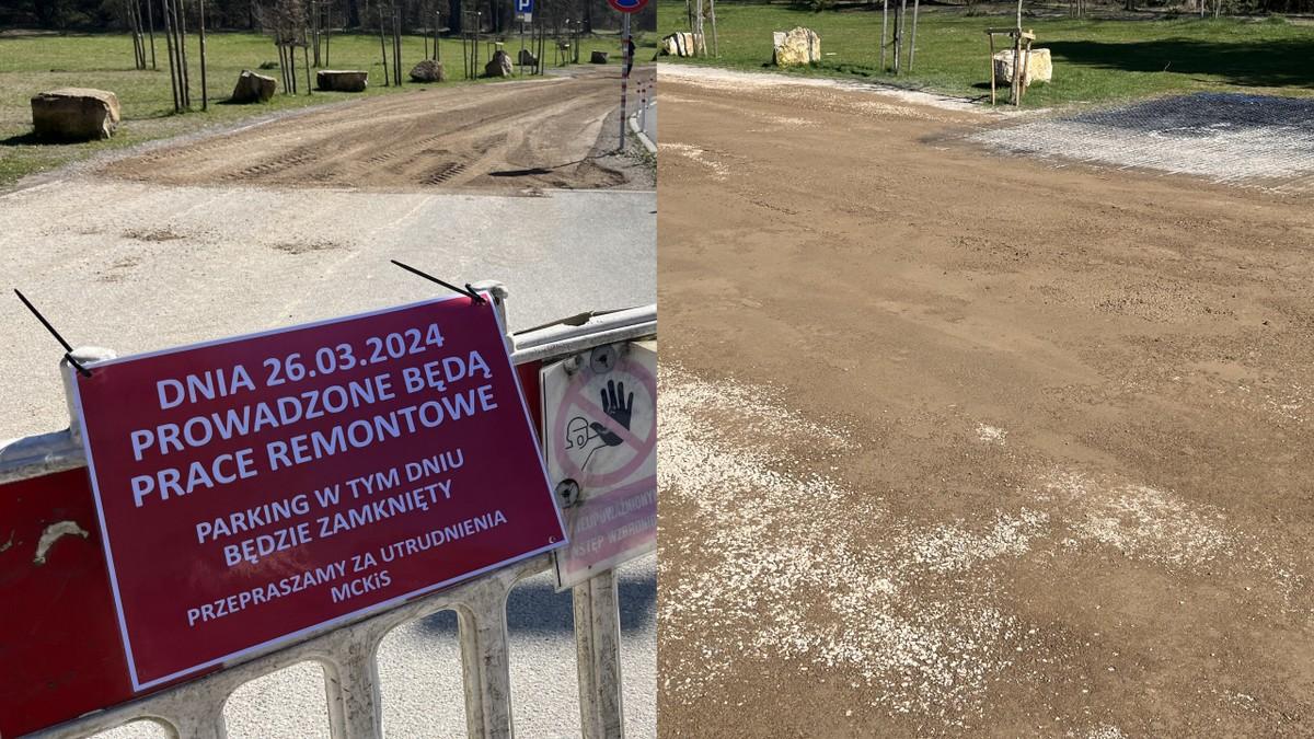 Parking na Sosinie został naprawiony po naszej interwencji