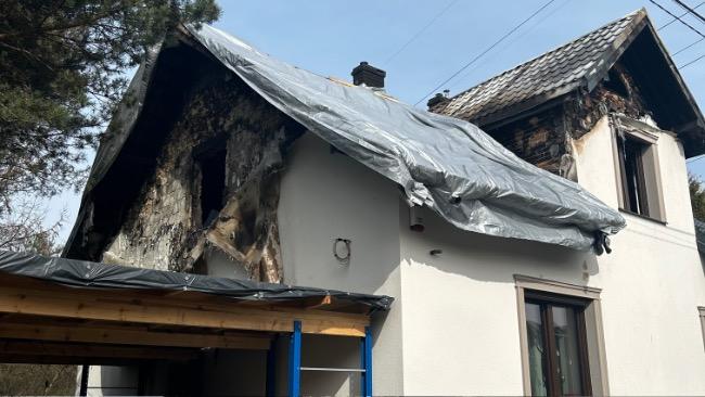 Pożar domu w Jaworznie - zebrano już 68 tysięcy. Potrzebna dalsza pomoc