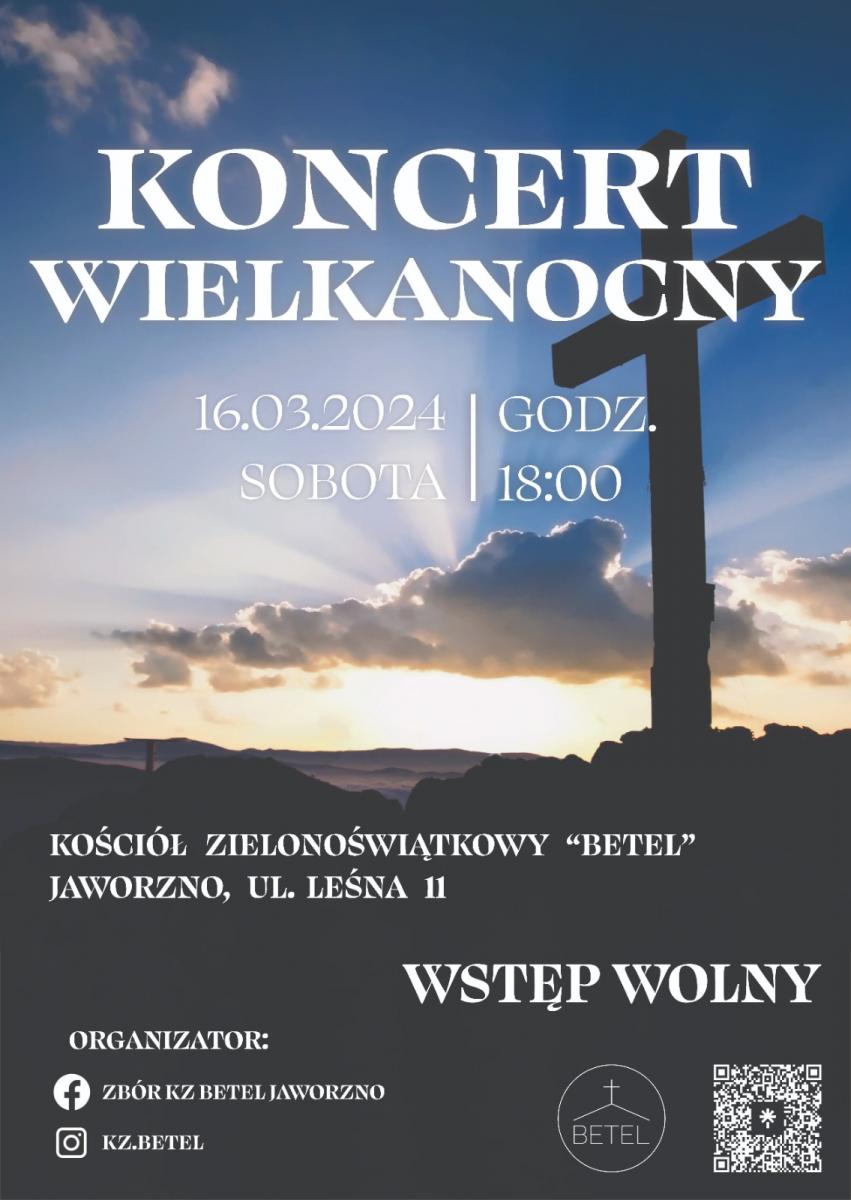 Zaproszenie na Koncert Wielkanocny do Kościoła Zielonoświątkowego