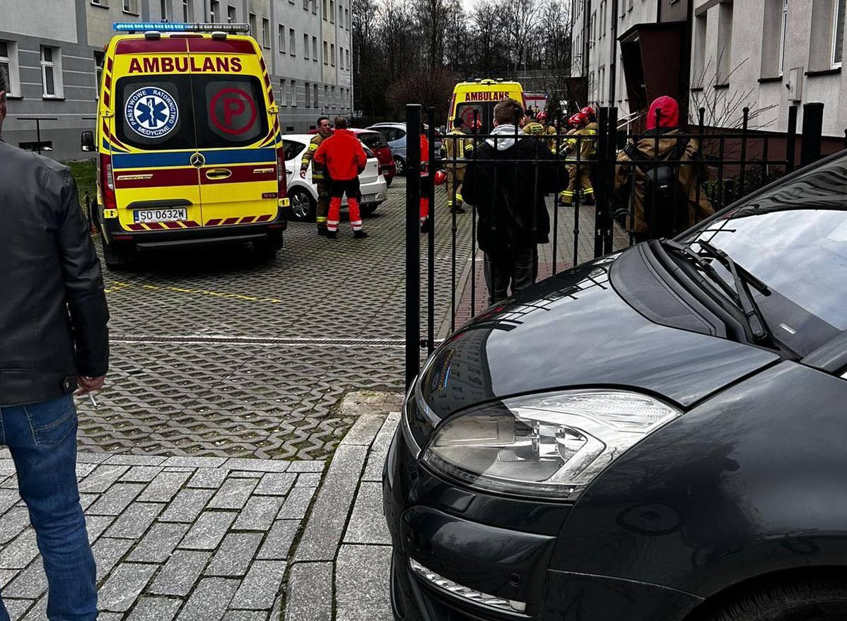 Interwencja służb na Osiedlu Stałym