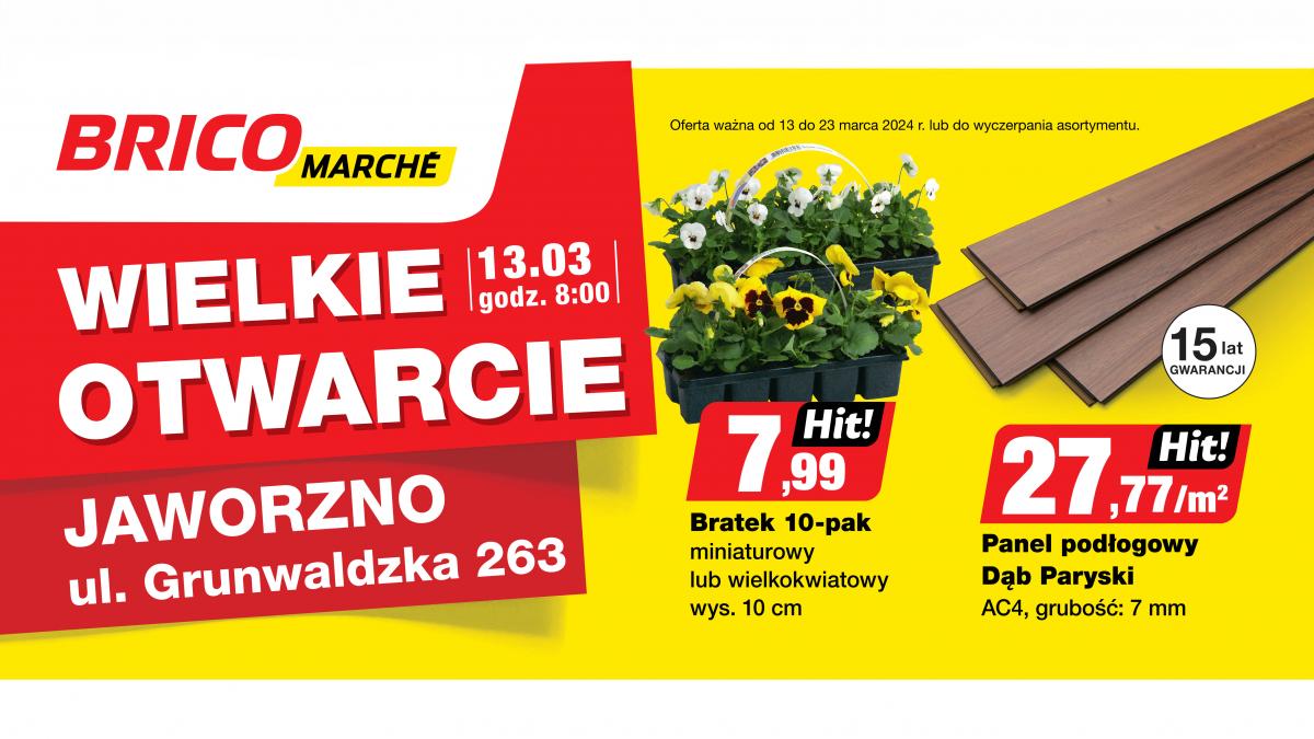 Już w środę wielkie otwarcie Bricomarche. Czeka wiele promocji