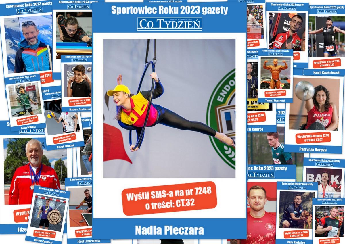 Nadia Pieczara nominowana w plebiscycie Najpopularniejszy Sportowiec Roku 2023 w Jaworznie