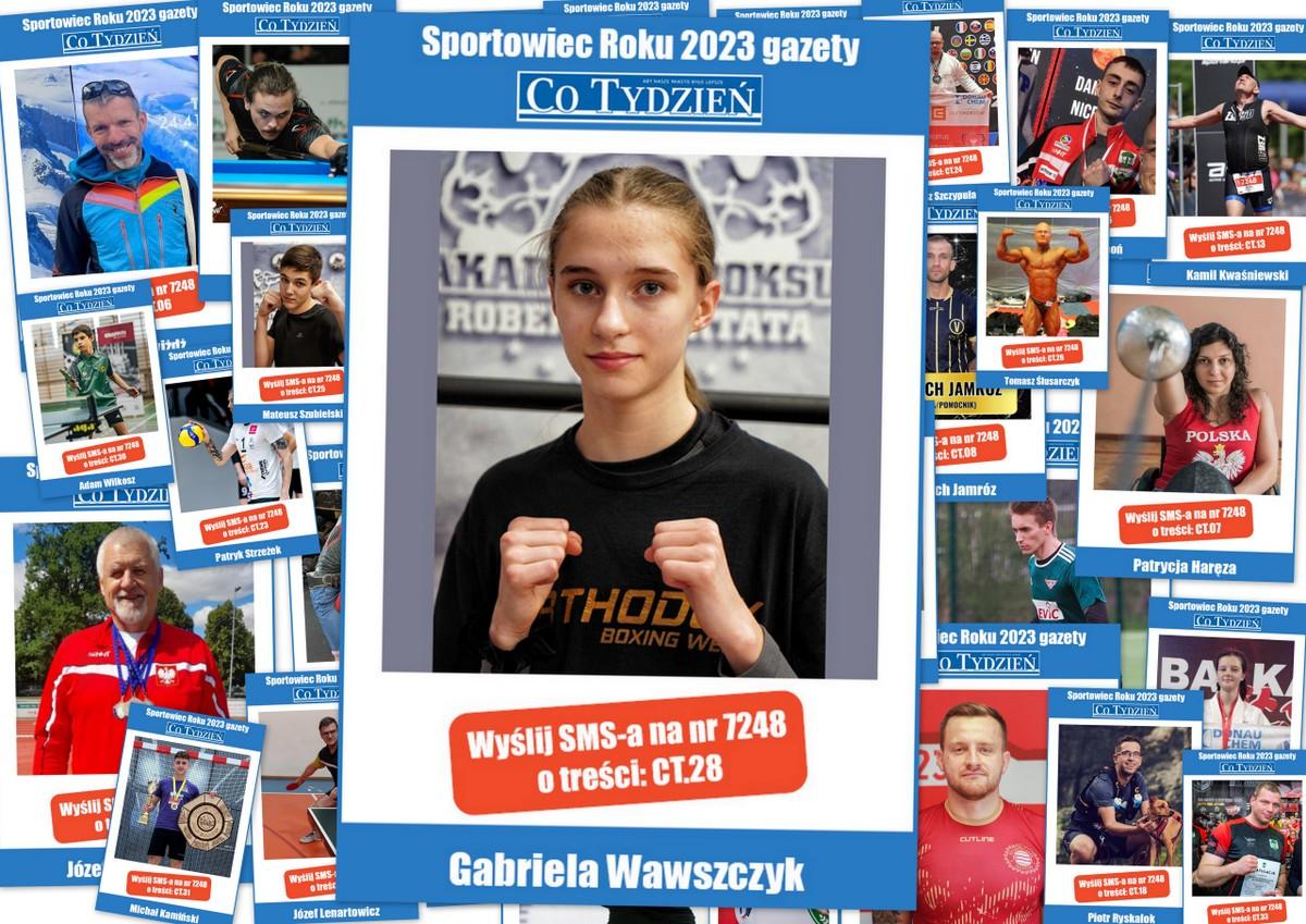 Gabriela Wawszczyk nominowana w plebiscycie Najpopularniejszy Sportowiec Roku 2023 w Jaworznie