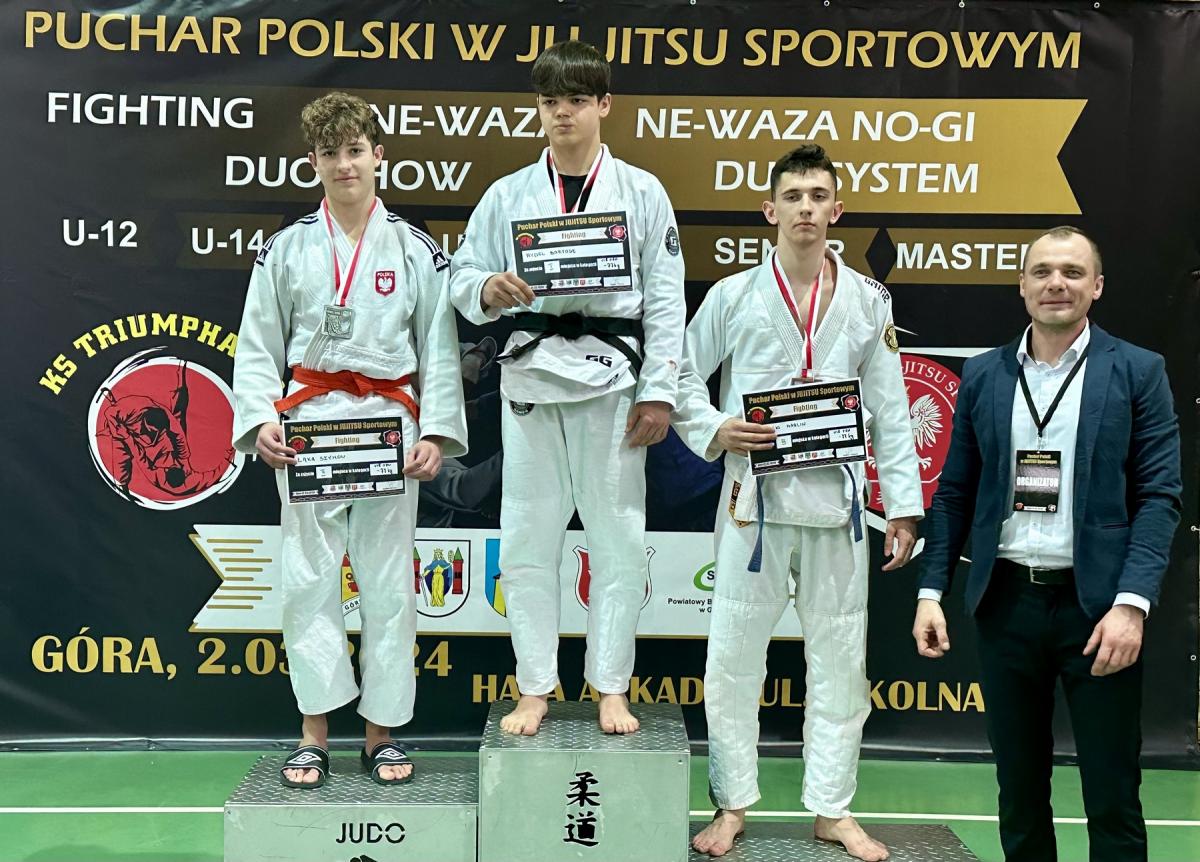 Zawodnicy Satori Jaworzno z kolejnymi medalami pucharu Polski w ju-jitsu