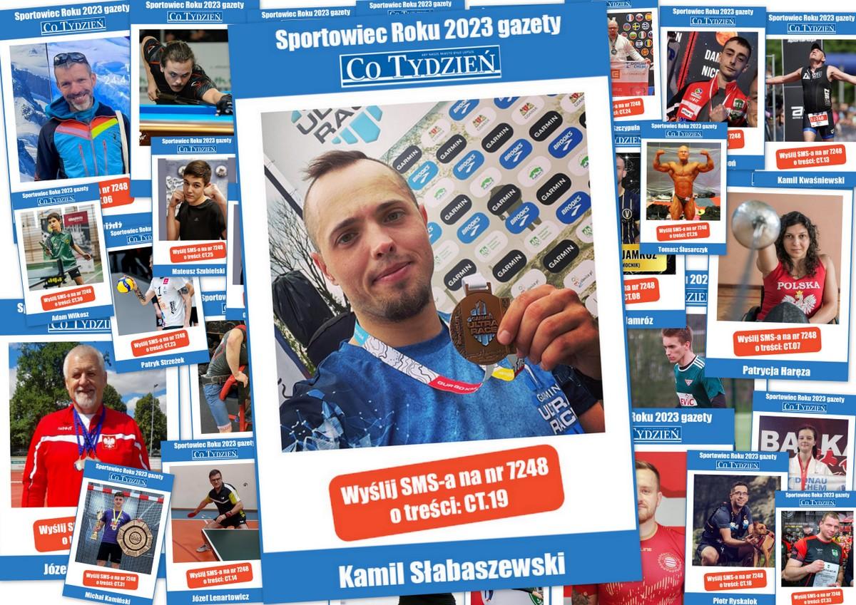 Kamil Słabaszewski nominowany w plebiscycie Najpopularniejszy Sportowiec Roku 2023 w Jaworznie
