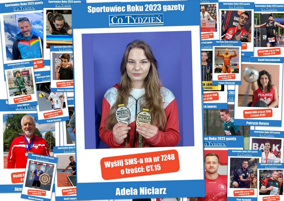 Adela Niciarz nominowana w plebiscycie Najpopularniejszy Sportowiec Roku 2023 w Jaworznie