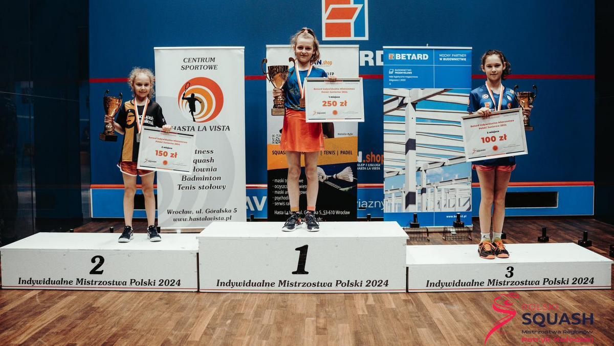 Matylda Sokół Wicemistrzynią Polski Juniorów w squashu