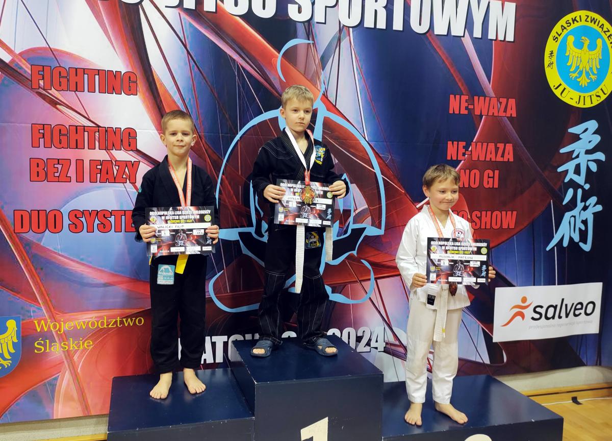 Satori Jaworzno z medalami w Ogólnopolskiej Lidze Ju-jitsu