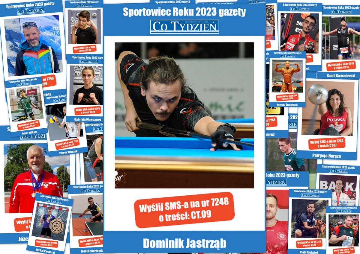 Dominik Jastrząb nominowany w plebiscycie Najpopularniejszy Sportowiec Roku 2023 w Jaworznie