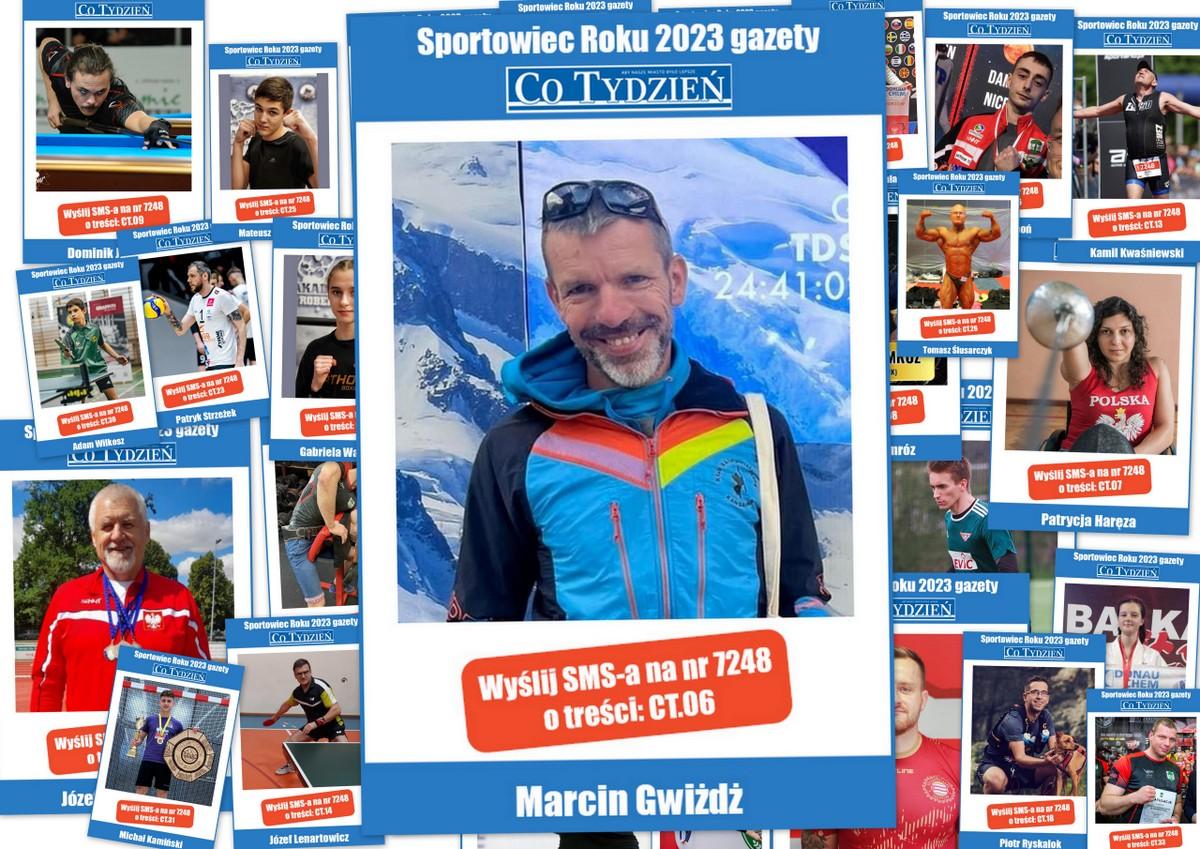Marcin Gwiżdż nominowany w plebiscycie Najpopularniejszy Sportowiec Roku 2023 w Jaworznie