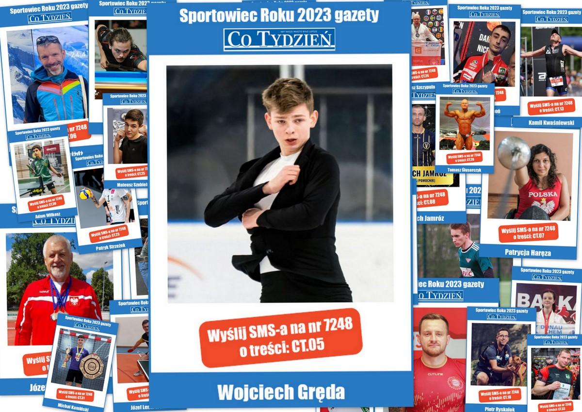 Wojciech Gręda nominowany w plebiscycie Najpopularniejszy Sportowiec Roku 2023 w Jaworznie