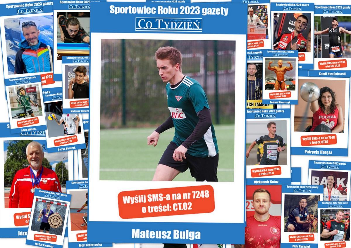 Mateusz Bulga nominowany w plebiscycie Najpopularniejszy Sportowiec Roku 2023 w Jaworznie