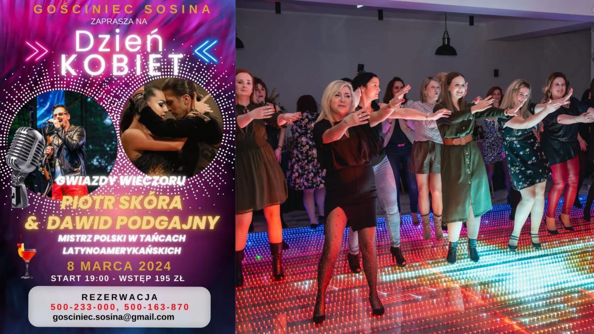 Gościniec Sosina zaprasza na Dzień Kobiet