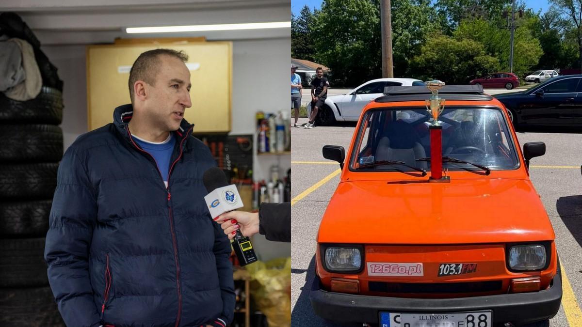 Zbudował ,,Malucha” od podstaw