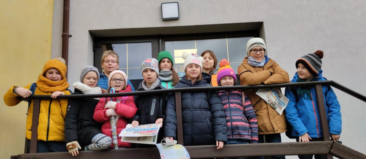 Dzieciaki odkrywają zawód dziennikarza