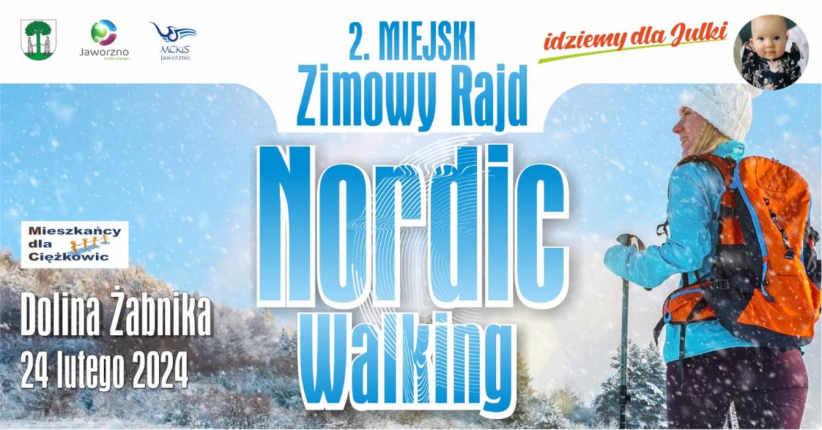 Ruszają zapisy na II Miejski Zimowy Rajd Nordic Walking