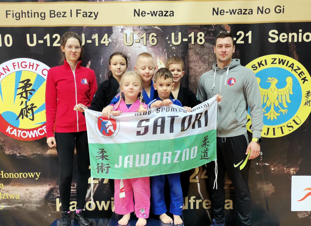 Satori Jaworzno drugą drużyną w Polsce w ju-jitsu