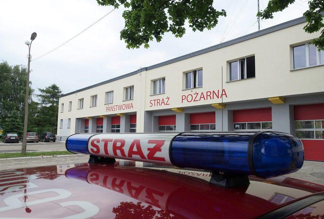 Strażacy interweniowali na ul. Piłsudskiego przez pożar naczynia na kuchence