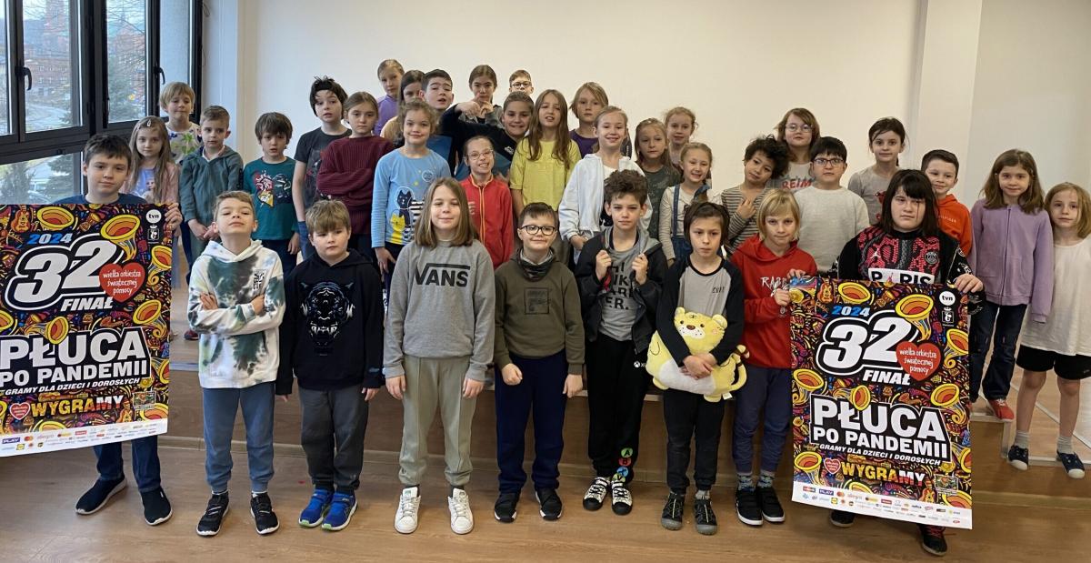 Korczakowska Szkoła Marzeń w Katowicach gra w 32. Finale WOŚP