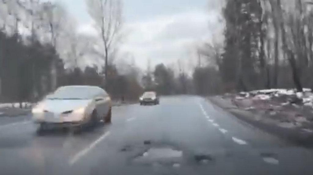 Fatalny stan dróg. Slalom na obwodnicy w Jaworznie