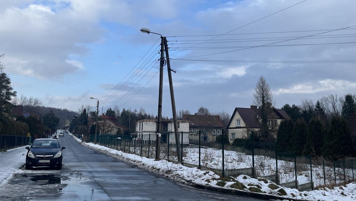 Znowu nie świecą latarnie na ulicy Chopina w Jaworznie!