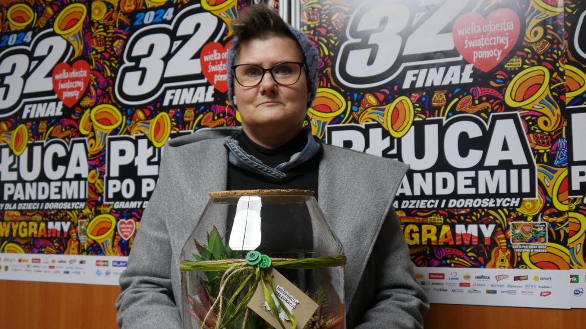 Las w słoiku od Bukieciarni na aukcji WOŚP