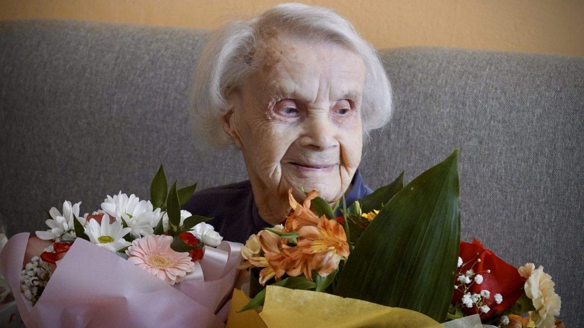 100 lat mieszkanki Jaworzna, pani Heleny Kurpias