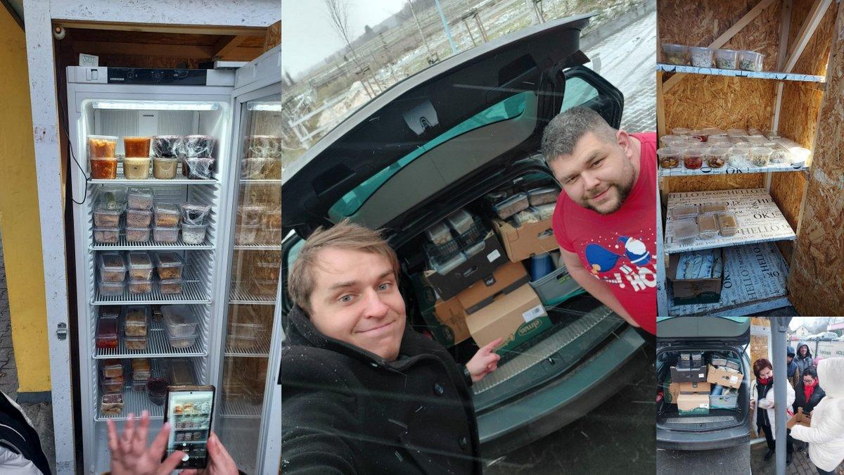 Restauratorzy w Jaworznie przekazali jedzenie dla potrzebujących