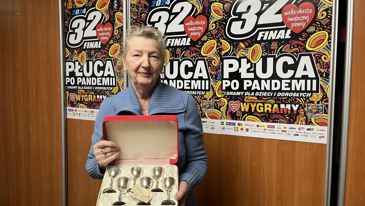 50-letnie kieliszki na aukcję WOŚP 2024