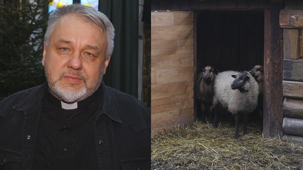 Żywa szopka w Wspólnocie Betlejem