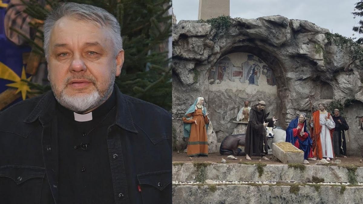 O watykańskich szopkach opowiada ks. Mirosław Tosza