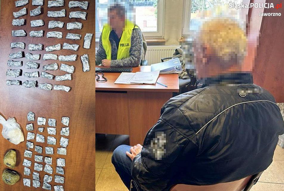 60-letni diler narkotyków zatrzymany