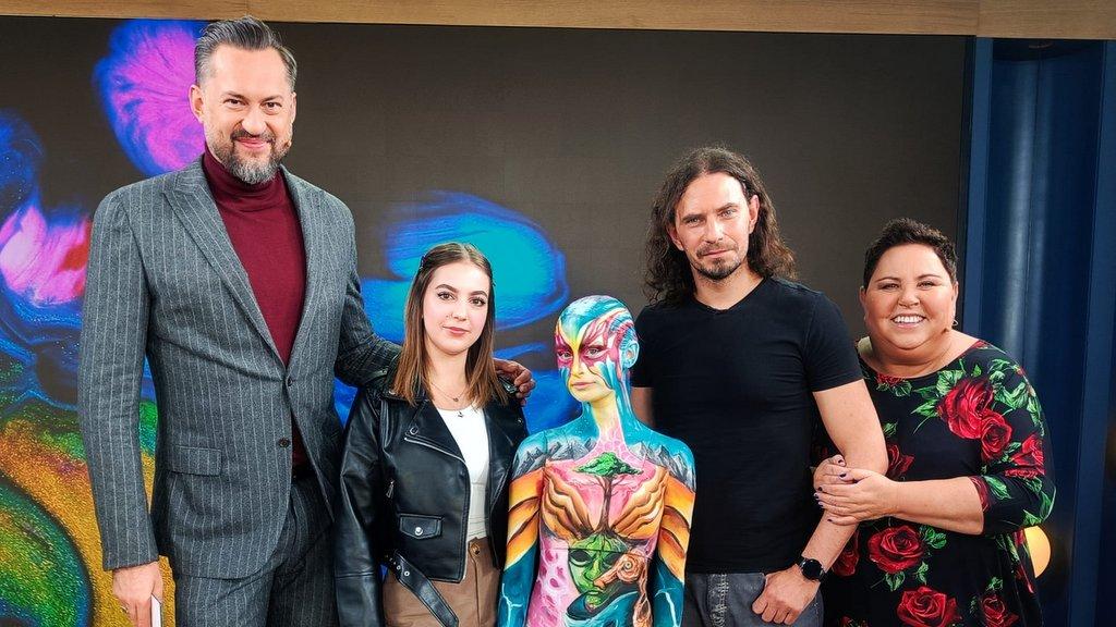 Marian Folga i Wiktoria Sojka w Dzień Dobry TVN